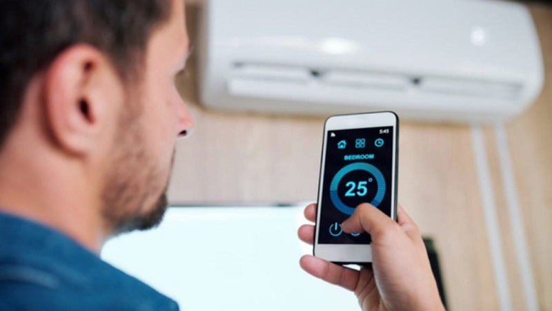 راهنمای تصویری کنترل کولر گازی با موبایل و سنسور IR